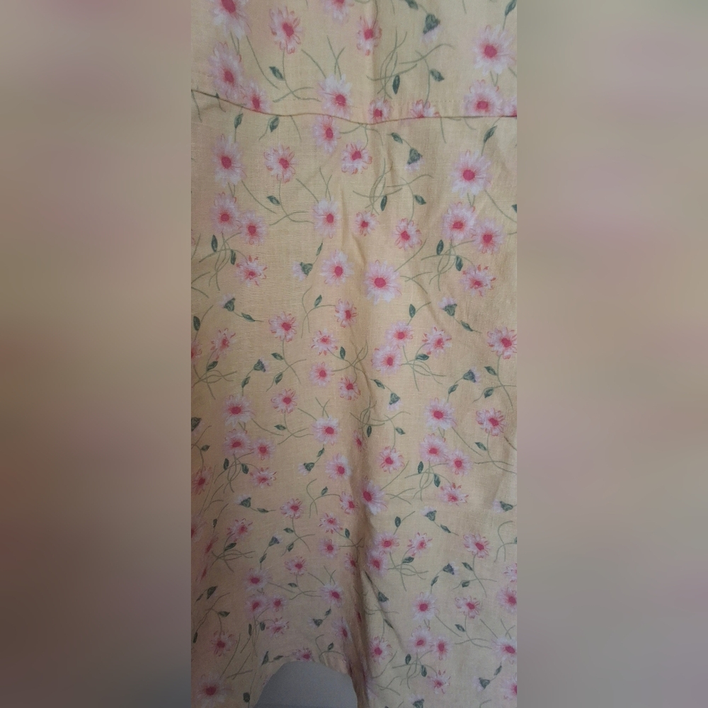 Y2k cherokee floral dress girl size M 6/8 aprox summer floral cottagecore summer - Picture 4 of 5
